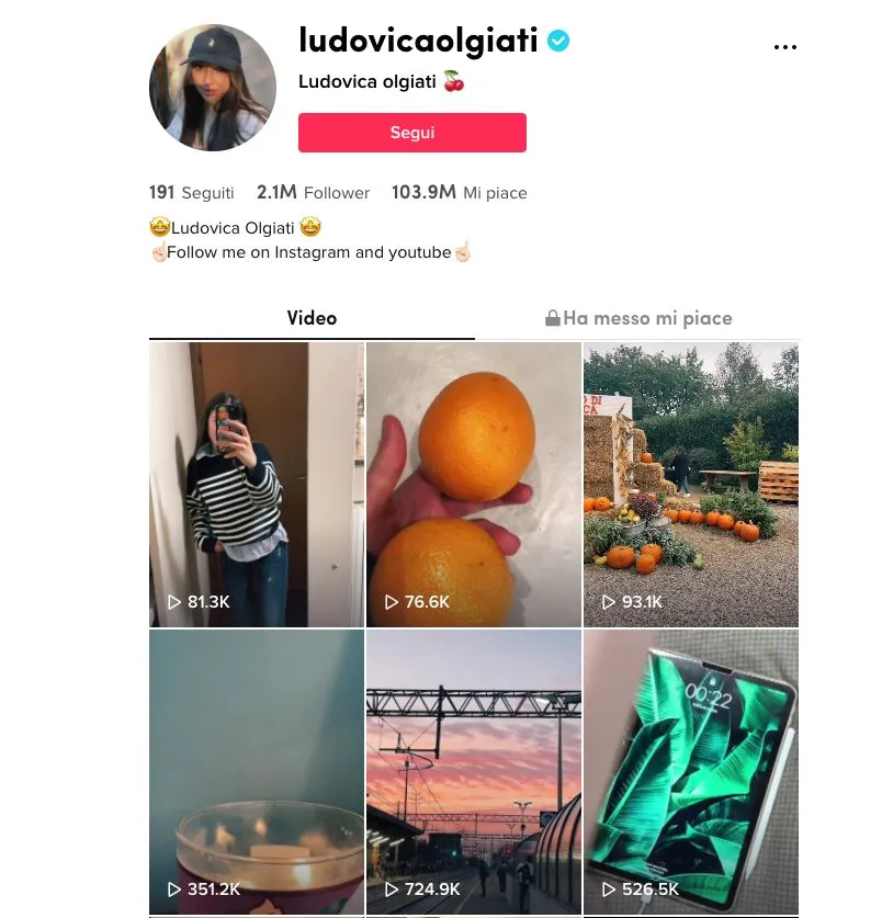 Ludovica Olgiati biografia